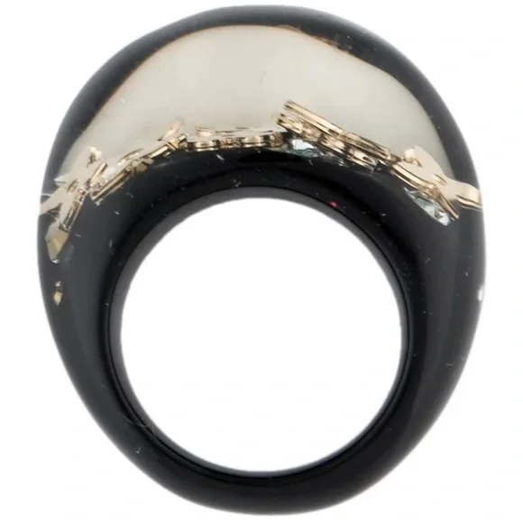 Authentic Louis Vuitton Inclusion Dome Ring - Picture 3 of 6